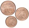 Купить Кипр годовой набор 1, 2, 5 евроцентов 2019 (3 монеты)