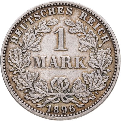 купить Германия 1 марка (mark) 1896 E знак монетного двора: "E" - Мульденхюттен