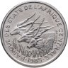 Купить Центральная Африка (BEAC) 50 франков (francs) 1985 Отметка на реверсе "D" - Габон