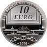 Купить Франция 10 евро 2016 «Великие корабли Франции - Шарль де Голль»