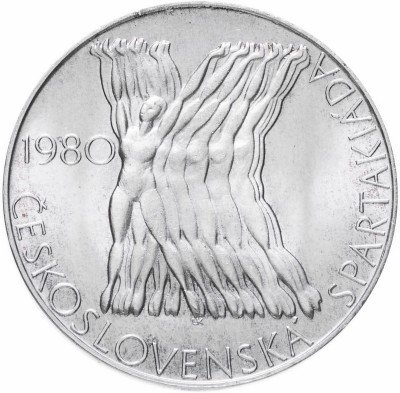 Купить Чехословакия 100 крон 1980 "Пятая Спартакиада в ЧССР"