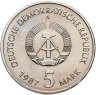 Купить Германия (ГДР) 5 марок 1987 "750 лет Берлину – Квартал Николаи"