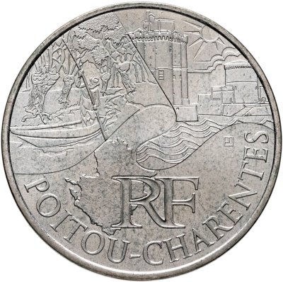 купить Франция 10 евро 2011 "Регионы Франции - Пуату-Шаранта"