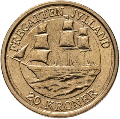 купить Дания 20 крон (kroner) 2007 "Фрегат Юлланд"