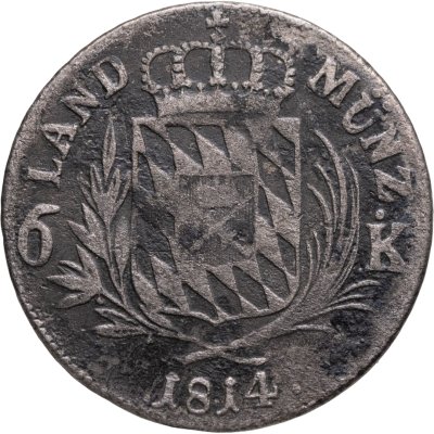 купить Бавария 6 крейцеров 1814