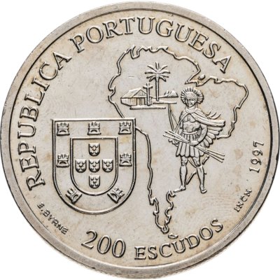 купить Португалия 200 эскудо (escudos) 1997 "400 лет со дня смерти Жозе ди Аншиета"