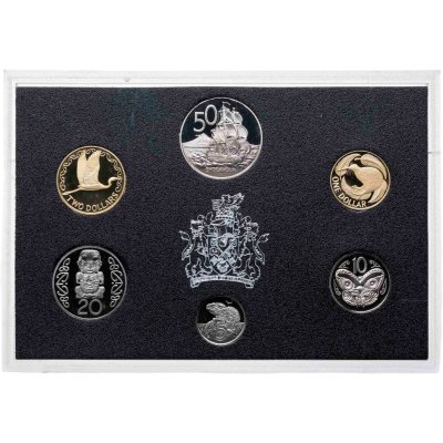 купить Новая Зеландия набор из 6 монет 1990-1991 в капсуле