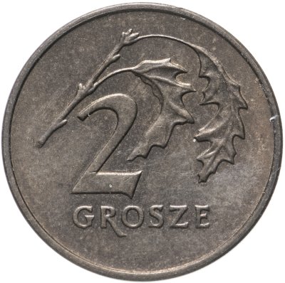купить Польша 2 гроша (grosze) 2002