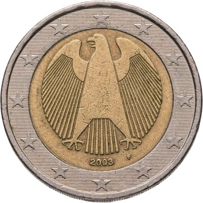 купить Германия 2 евро F 2003