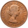 Купить Великобритания 1/2 пенни (penny) 1957