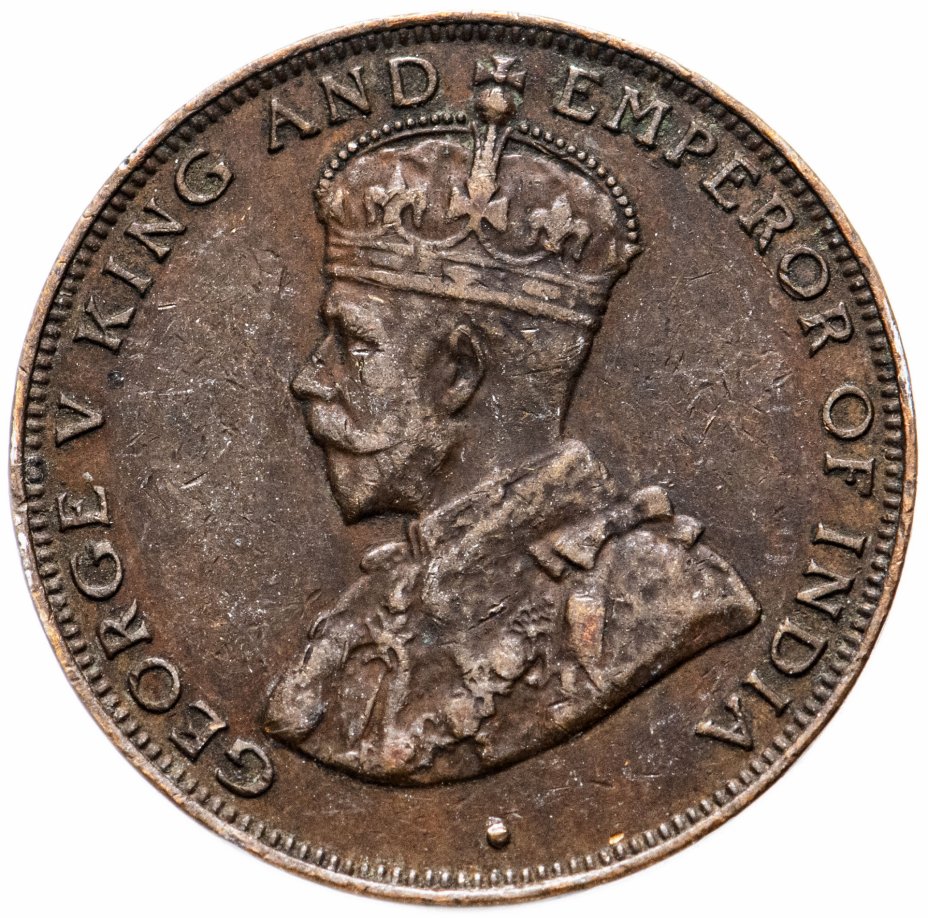 купить Гонконг 1 цент (cent) 1934