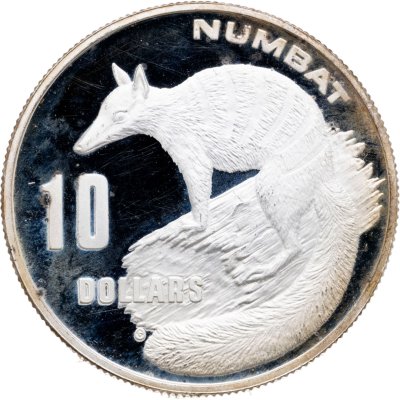 купить Австралия 10 долларов 1995 Сумчатый муравьед