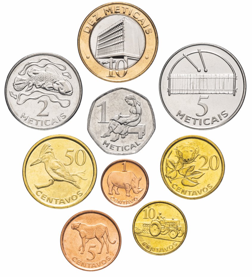 купить Мозамбик набор монет 2006 года  (9 штук)