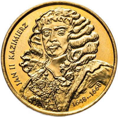 купить Польша 2 злотых 2000 "Польские короли - Ян II Казимир Ваза (1648-1668)"