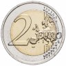 Купить Латвия 2 евро 2016 "Корова"