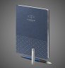 Купить Подарочный набор: Ручка перьевая Parker Jotter Royal Blue CT, Mblue и Ежедневник недатированный, синий, Лаки и смолы: лак, нержавеющая сталь, 2026 г.