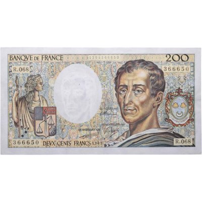 купить Франция 200 франков 1989 (Montesquieu, барон де Монтескьё)