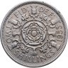 Купить Великобритания 2 шиллинга (флорин, shillings) 1953