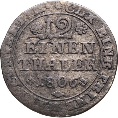 купить Германия (Брауншвейг-Вольфенбюттель) 1/12 талера 1806