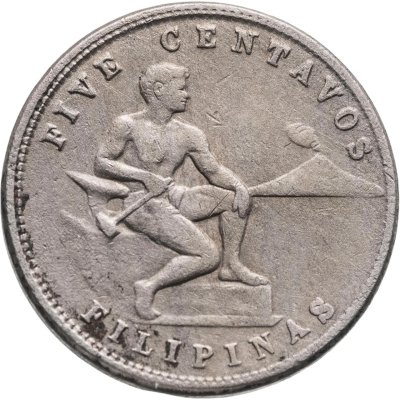 купить Филиппины 5 сентаво (centavos) 1930