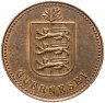 Купить Гернси 4 дубля (doubles) 1949