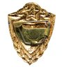 Купить Знак нагрудный "Армейская классность / классный специалист - 1 класс", латунь, эмаль, булавка, СССР, 1990 г. в заводской упаковке