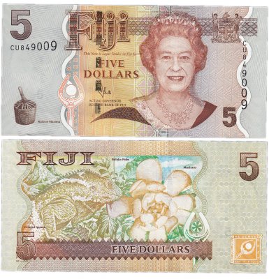 купить Фиджи 5 долларов 2007