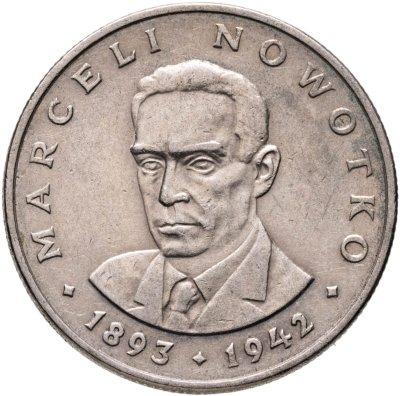 купить Польша 20 злотых 1976 "Марсель Новотко"