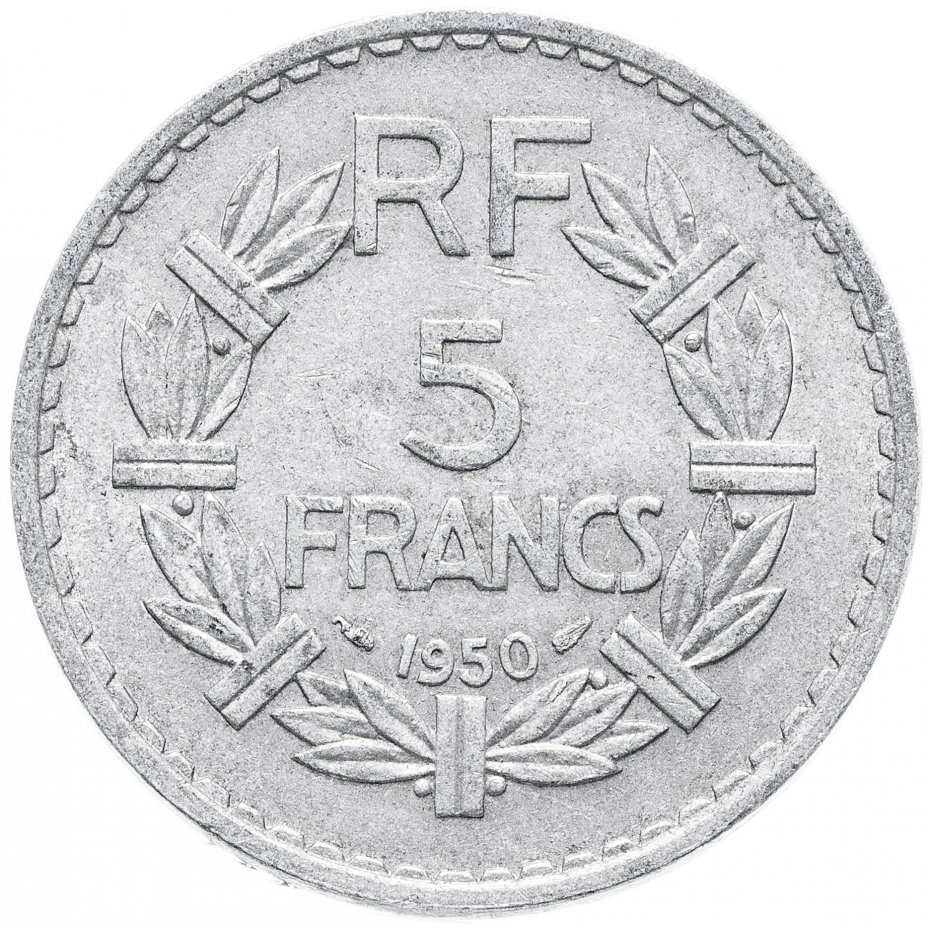 купить Франция 5 франков (francs) 1950
