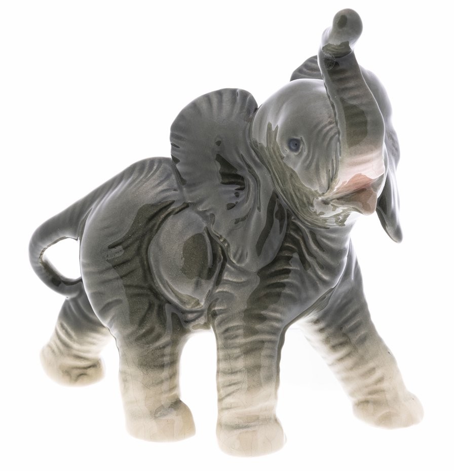 купить Статуэтка "Слон", фаянс, роспись, Германия, 1970-1990 гг.