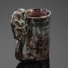Купить Кружка пивная [авторская керамика], керамика, поливы, Россия, 1900-1930 гг.