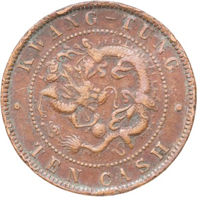 купить Китай, провинция Гуандун (Квантунг) 10 кэш 1900