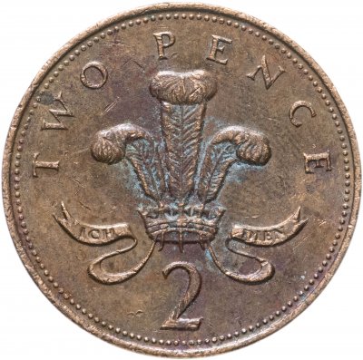 купить Великобритания 2 пенса (pence) 1998 бронза, не магнетик