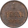 Купить 1 пенни (penni) 1914 Российская Финляндия