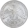 Купить Германия 10 марок 1972 XX летние Олимпийские Игры, Мюнхен 1972 - Узел