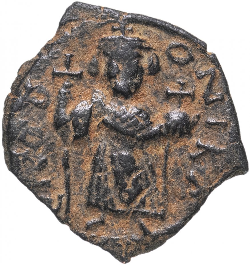 купить Византия, Констант II, 641-668 годы, фоллис.