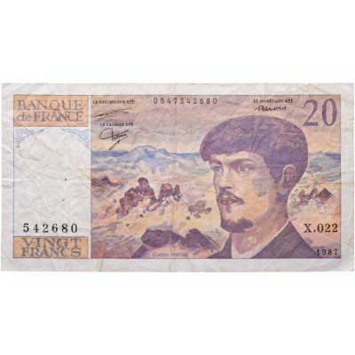 купить Франция 20 франков 1987 (Pick 151)