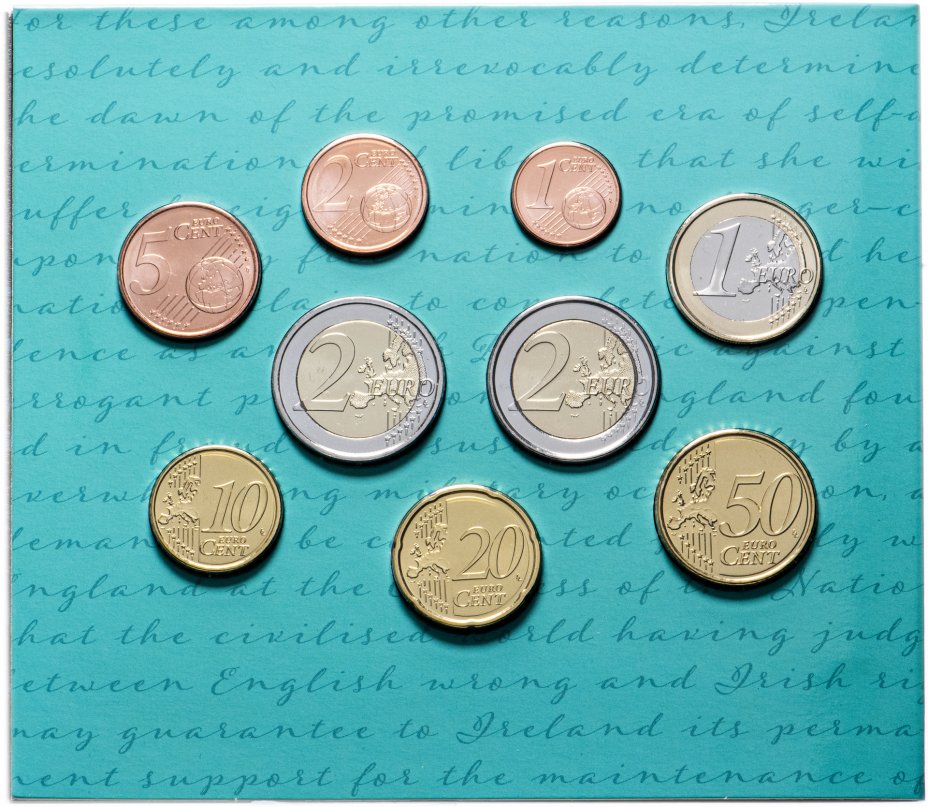 купить Ирландия годовой набор евро 2006 (8 монет в буклете)
