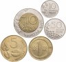 Купить Финляндия полный годовой набор монет для обращения 1993 (5 шт.)