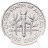 Купить США 10 центов (one dime) 1996 "Roosevelt Dime" в слабе DNC MS67