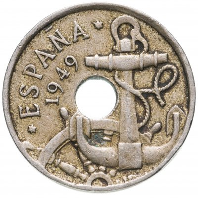 купить Испания 50 сентимо 1949-1963