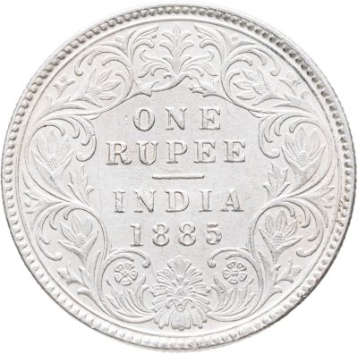 купить Индия (Британская) 1 рупия (rupee) 1885