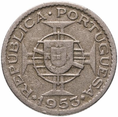 Купить Ангола 2,5 эскудо (escudos) 1953