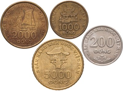 купить Вьетнам, набор из 4 монет 2003 года