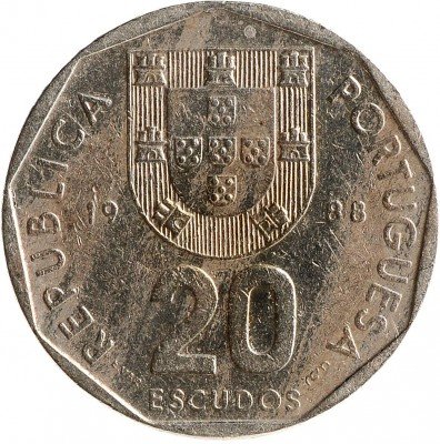 купить 20 эскудо 1988