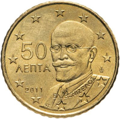 купить Греция 50 евроцентов 2011