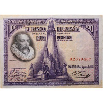 купить Испания 100 песет 1928 (Pick 76)