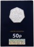 Купить Великобритания 50 пенсов 2024 "XXXIII Олимпийские игры и XVII Паралимпийские игры, Париж 2024"
