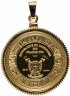Купить Камерун 500 франков 2018 "Знак зодиака Кулон Весы" в футляре, с сертификатом