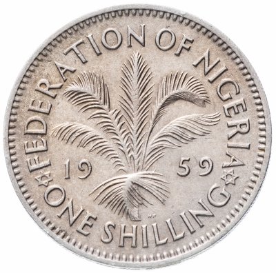 купить Нигерия 1 шиллинг (shilling) 1959
